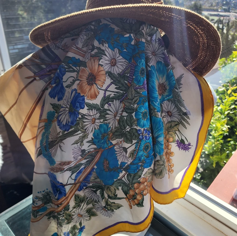 Celine Silk Scarf